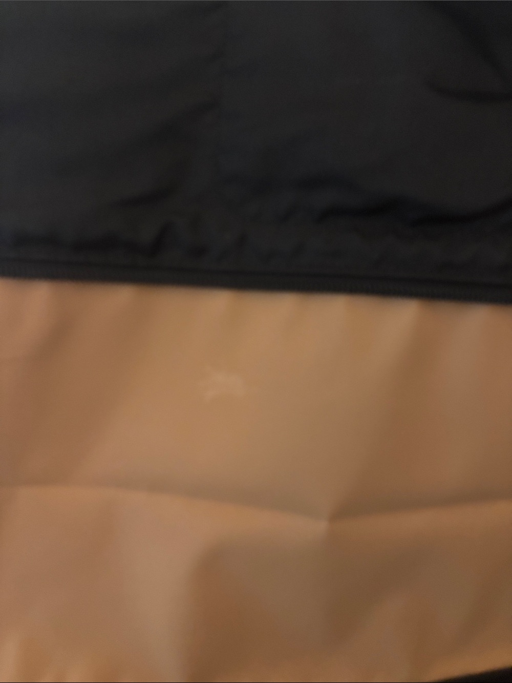 Longchamp Expandable Pliage Travel Tote with Brown Leather Trim - Picture 8 of 9